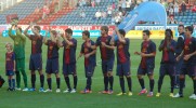 Pre match line up