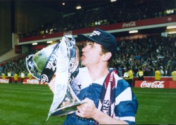 Gordon Dalziel and his cup-winning nose