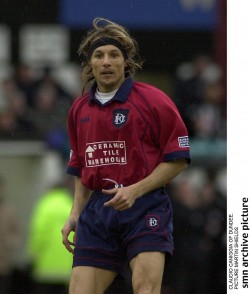 proof that claudio caniggia really did play for dundee