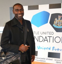 He gets the ball he scores a goal, Andy, Andy Cole!